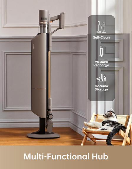 جارو با استند تخلیه اتومات dreame z10 station - Image 6