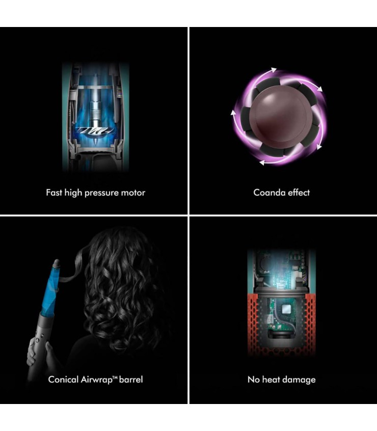 ایرپ دایسون کهربایی Dyson Airwrap HS08 Amber Silk - Image 6