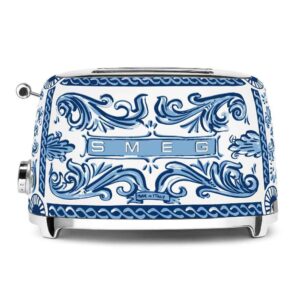 توستر بزرگ دولچه گابانا اسمگ مدل TSF01 طرح آبی مدیترانه ای