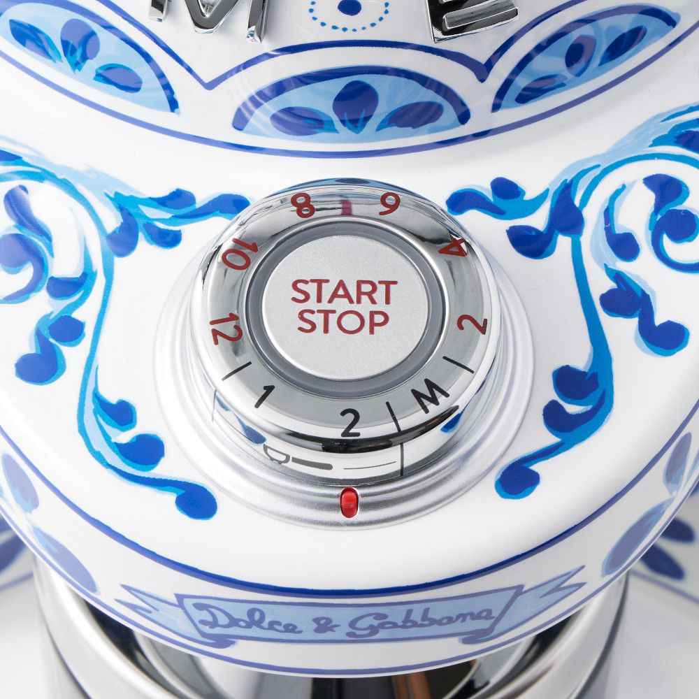 آسیاب قهوه دولچه گابانا اسمگ مدل CGF01 طرح آبی مدیترانه ای