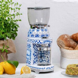 آسیاب قهوه دولچه گابانا اسمگ مدل CGF01 طرح آبی مدیترانه ای